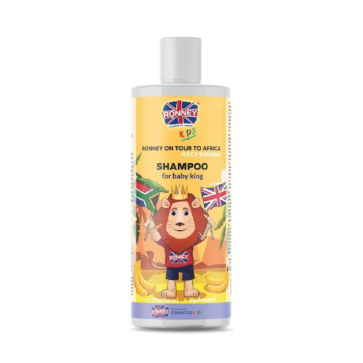 Sampon pentru copii, Ronney, Vitamina E, Banana, 300 ml