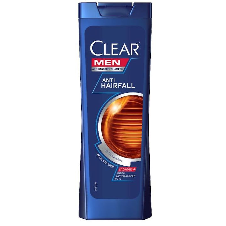 Sampon Clear Men Anti-Hair Fall impotriva caderii parului, 400 ml