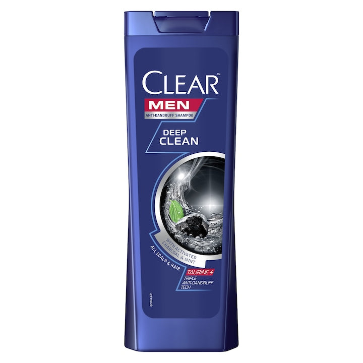 Sampon Clear Men Deep Clean pentru par normal, 400 ml