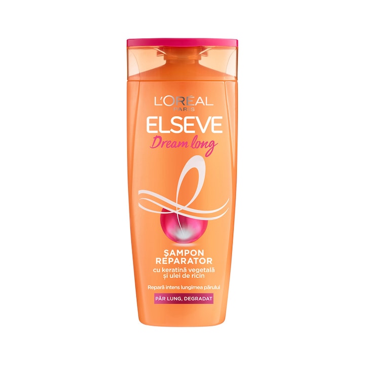 Sampon L'Oreal Paris Elseve Dream Long reparator pentru par lung, deteriorat, 400 ml