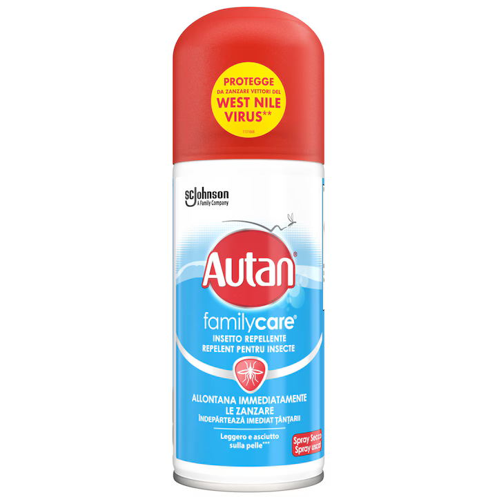 Spray anti-intepaturi insecte Autan Family Care, 100 ml