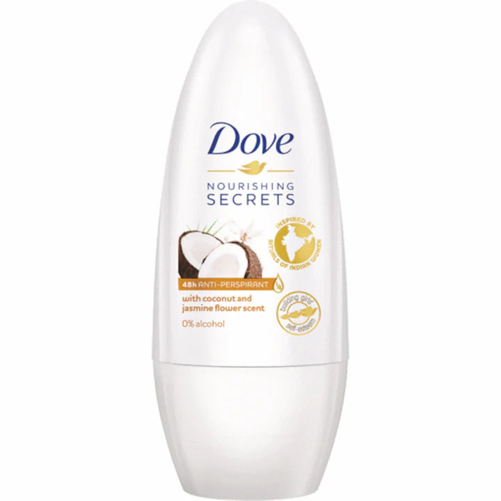 Deodorant roll-on Dove Coconut&Jasmine, 40 ml