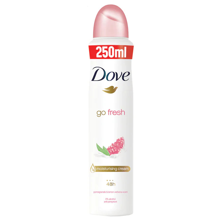Deodorant spray Dove Go Fresh Pomegranate & Lemon, 250 ml