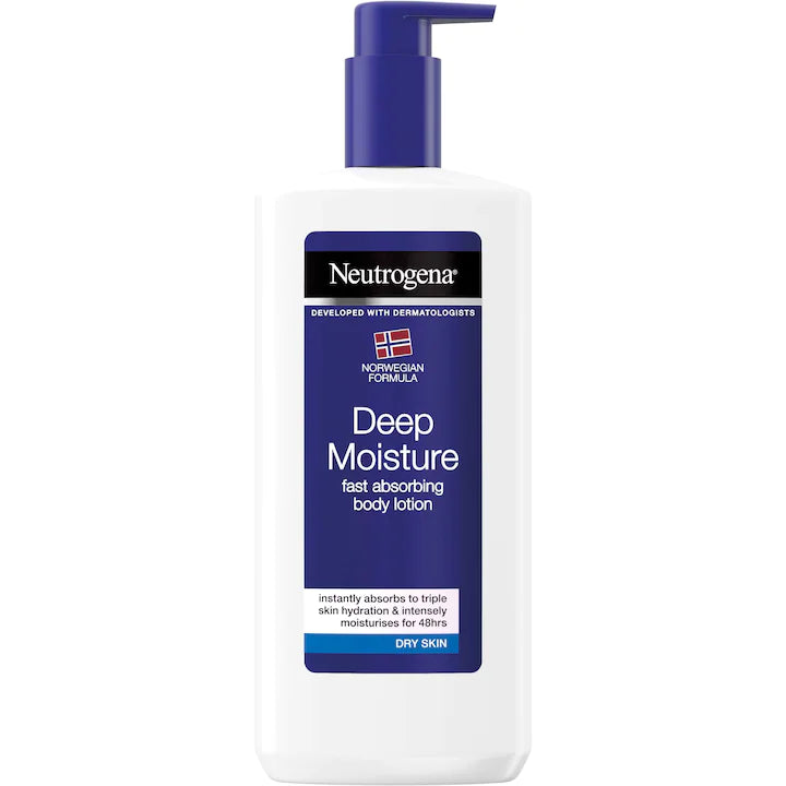 Lotiune de corp Neutrogena Deep Moisture pentru piele uscata, 400 ml