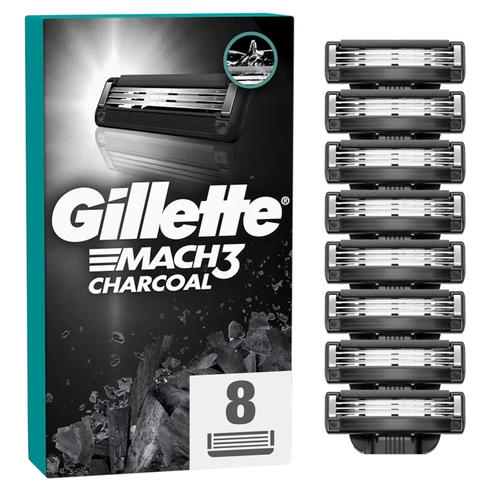 Rezerve aparat de ras Gillette Mach3 Turbo, 8 buc
