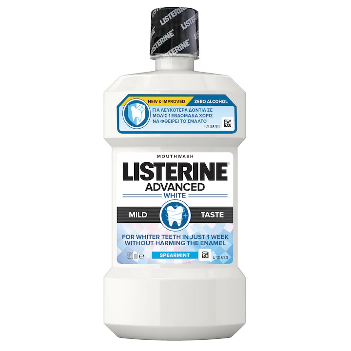 LISTERINE APA GURA ADVANCE WHITE 500 ML