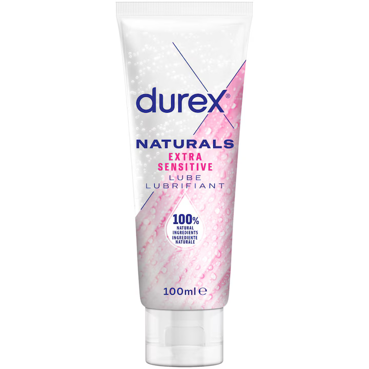 Lubrifiant Durex Naturals Extra Sensitive, 100 ml