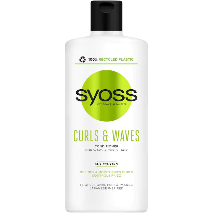Balsam Syoss Curls&Waves pentru par ondulat, 440 ml