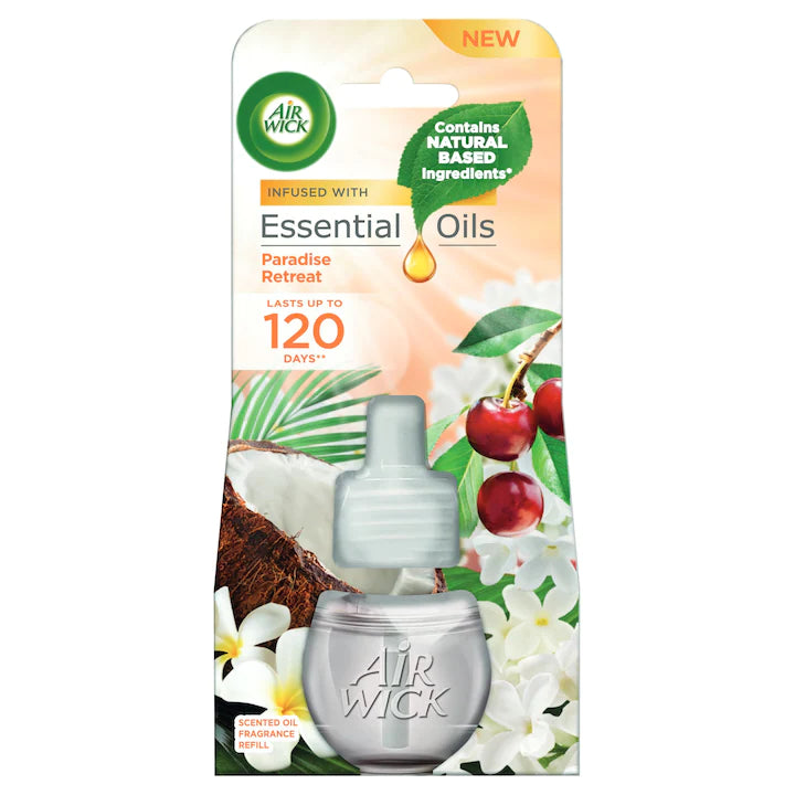 Rezerva odorizant electric, Air Wick, Parfum Island of Calm, 19 ml