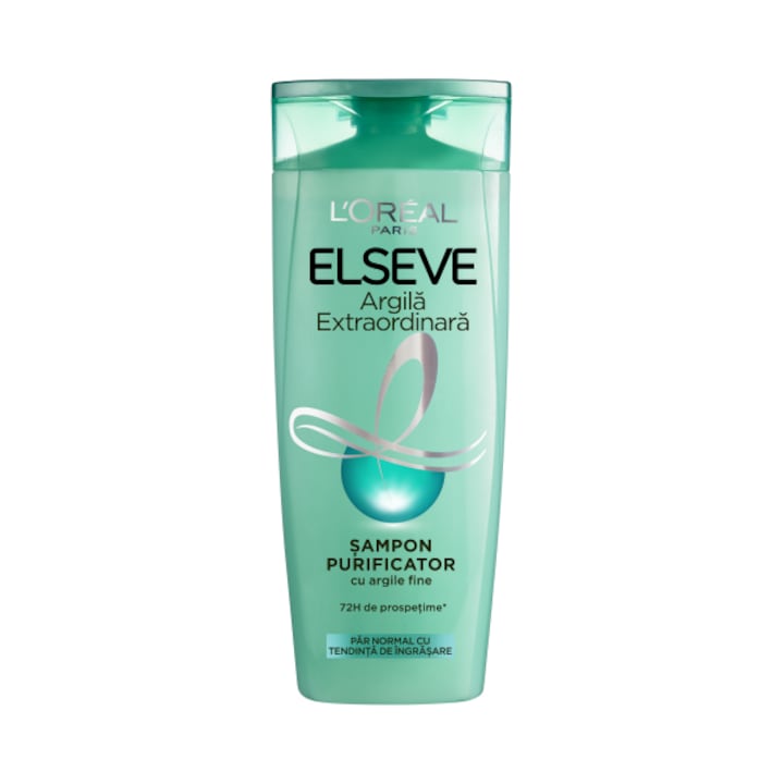 Sampon L'Oreal Paris Elseve Argila Extraordinara pentru par normal spre gras, 400 ml